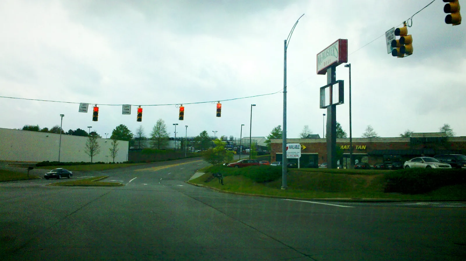 State Farm Parkway in the Wildwood shopping district of Homewood, near Lakeshore Parkway.